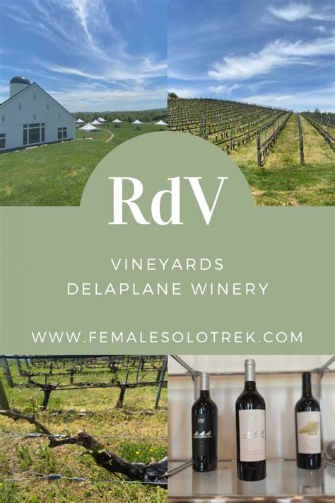 Delaplane Winery Experiencing RdV Vineyards FemaleSoloTrek Winery Virginia Wineries
