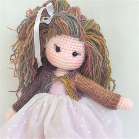 Crochet Doll By Nathaliesweetstitches Bonecas De Crochê Crochê De