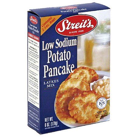 Cheesy leftover mashed potato waffles. Streit's Low Sodium Potato Pancake Latkes Mix, 6 oz, (Pack ...