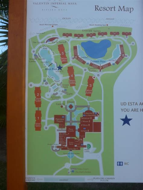 Valentin Imperial Maya Resort Map Maps Catalog Online