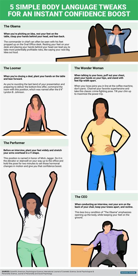 Power Poses That Will Instantly Boost Your Confidence Body Language