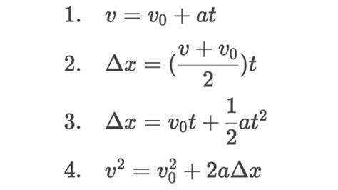 Fantastic Choosing Kinematic Equations Quantum Mechanics Equation Sheet