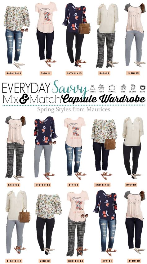 This Maurices Clothing spring capsule wardrobe is full of cute casual