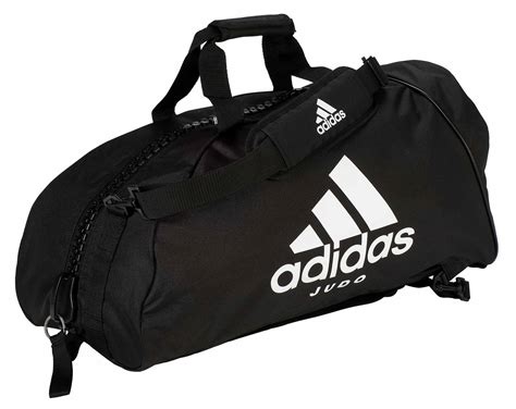 Adidas 2in1 Bag Judo Blackwhite Nylon Adiacc052 Adidas Marken