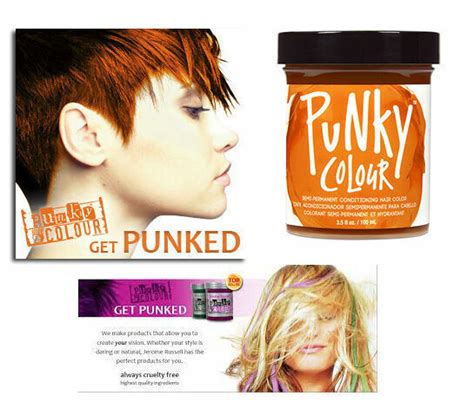 Jerome Russell Punky Color Semi Permanent Hair Dye 100ml Flame For Sale