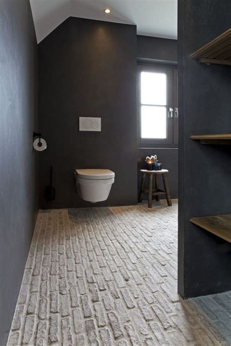 beton ciré wanden in de badkamer willem designvloeren small dark bathroom white master