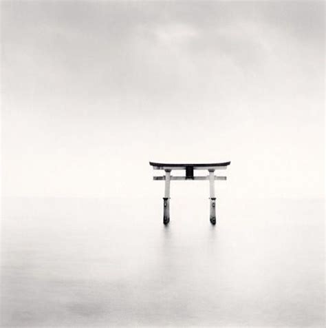 Photographer Michael Kenna Torii Study 1 Takaishima Biwa Lake