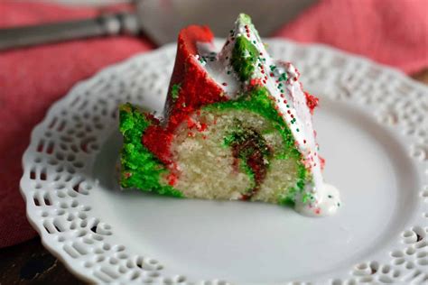 Starbucks lemon pound cake, and whoopie pie pound cake. Christmas Bundt Cake - Savory Experiments