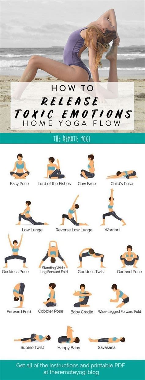 Find the right instructor for you. Yoga to Release Emotions - Printable Yoga PDF | Easy yoga ...