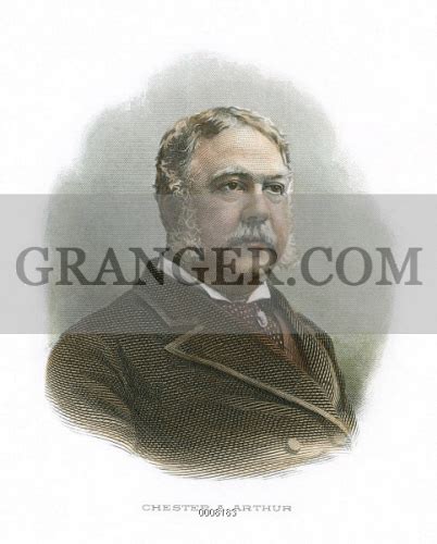 Image Of Chester A Arthur 1830 1886 Steel Engraving From Granger