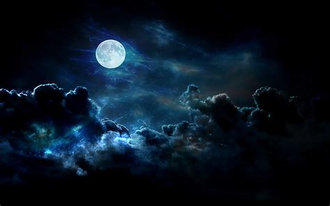 Fondos De Pantalla Noche Cielo Luz De La Luna Circulo Atmósfera