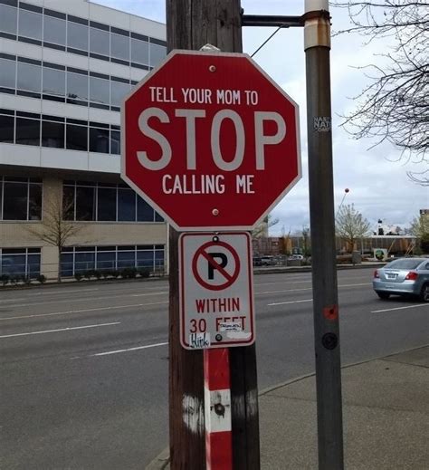 Roumenův Rouming Zábavné A Zajímavé Obrázky Funny Stop Sign