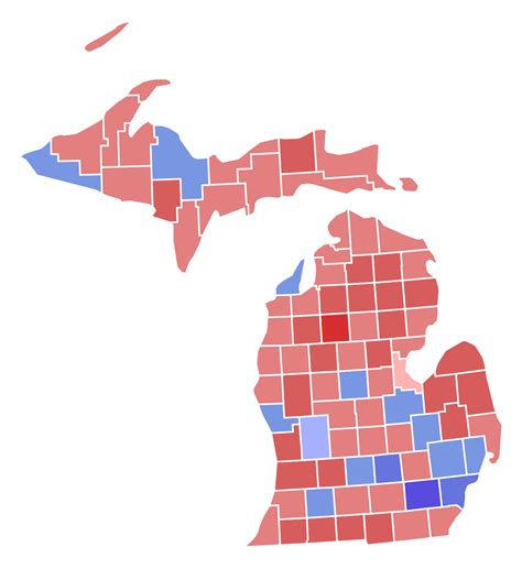 Get live results for the presidential election, along with races in the house and senate. File:Michigan Senate Election Results by County, 2018.svg - Wikimedia Commons