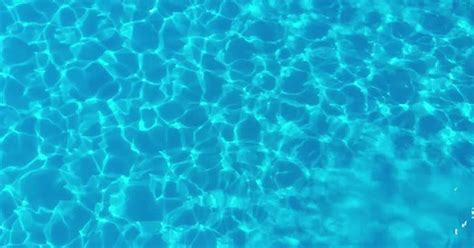Pool With Blue Water Water Surface Texture Top View Background Of