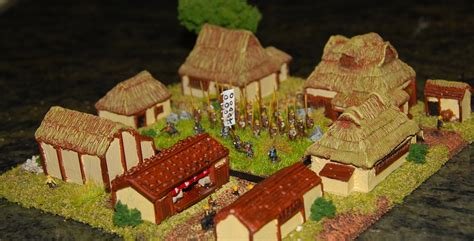 Lord Ashrams House Of War First 6mm Japanese Village Done