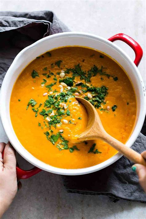 Thai Ginger Carrot Soup Pressure Cooker Recipe Vegan And Gluten Free