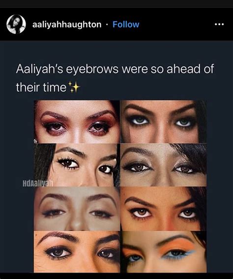 Her Brows Were Always On Point Rip Aaliyah 🏿😇 Aaliyah Aaliyah