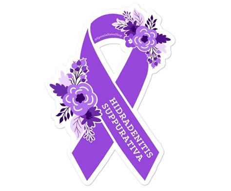 Hidradenitis Suppurativa Sticker Hs Awareness Stickers Etsy