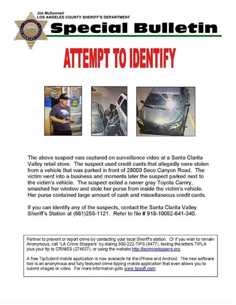 Detectives Asking For Help In Identifying Suspected