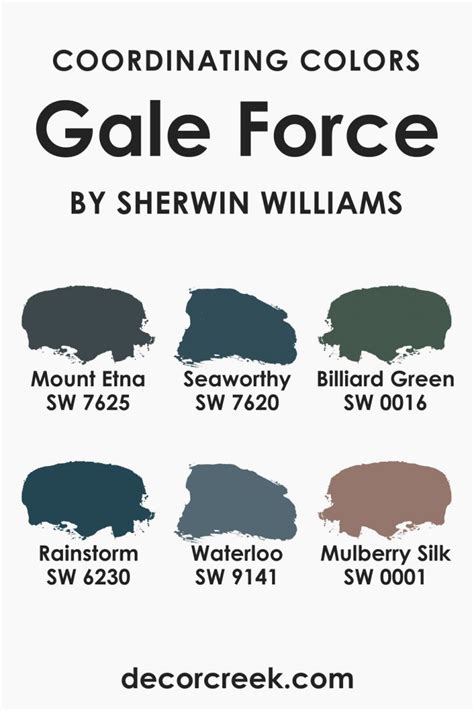 Gale Force Sw 7605 Paint Color By Sherwin Williams Decorcreek