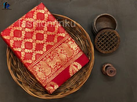 Pure Banarasi Soft Silk Saree Wedding Saree Indian Saree Etsy