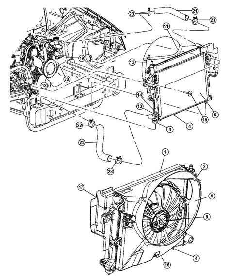 Engine Jeep Grand Cherokee Parts Diagram - 2005 Jeep Grand Cherokee