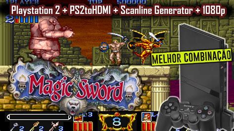 Magic Sword Playstation 2 Ps2tohdmi Scanline Generator 1080p