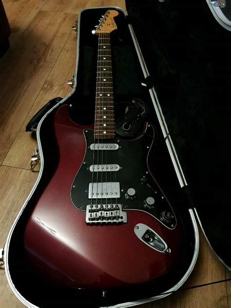 Fender strats made in japan 1989. Fender Stratocaster HSS MIM in midnight wine | in ...