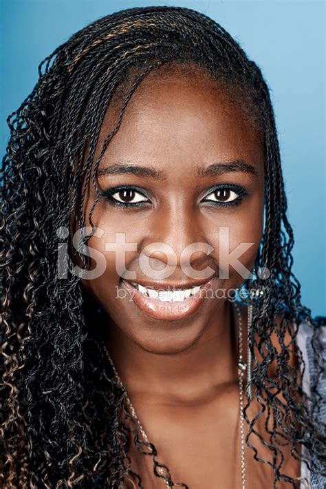 Smiling African Woman Stock Photos