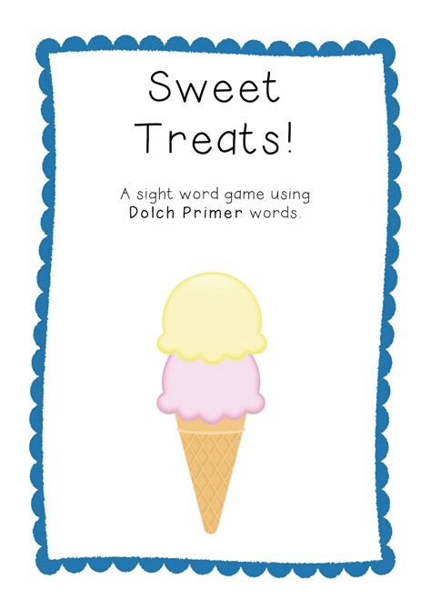 Love Laughter And Learning In Prep Sweet Treats Primer Words