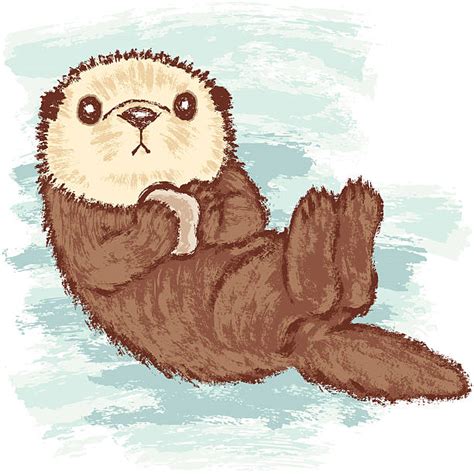 Otter Young Illustrations Royalty Free Vector Graphics And Clip Art Istock