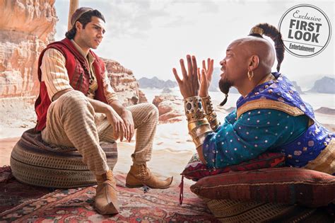 Aladdin Photos First Look At Disneys Live Action Remake Including