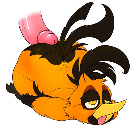 Rule 34 Angry Birds Anthro Anthrofied Ass Avian Bedroom Eyes Big Ass Bird Black Feathers Blush