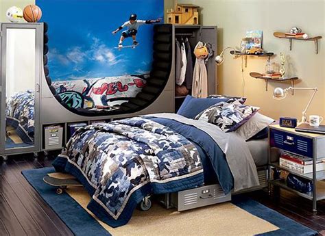 Boys of any age will appreciate an eclectic room design. 22 Teenage Bedroom Designs, Modern Ideas for Cool Boys ...