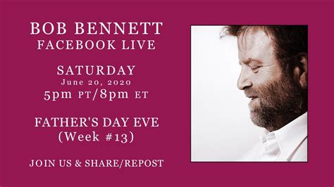 Bob Bennett Facebook Live 62020 Youtube