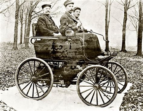 Early Car 1897 Oldsmobile Stock Image C0080529 Science Photo