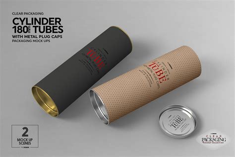 Free 227 Cylinder Packaging Mockup Yellowimages Mockups