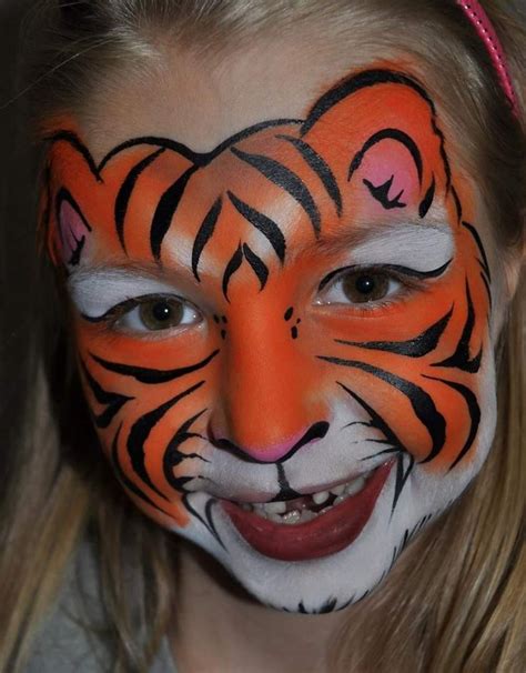 Pin By Linda Krause Maldonado On Tiger Face Paint Design Face