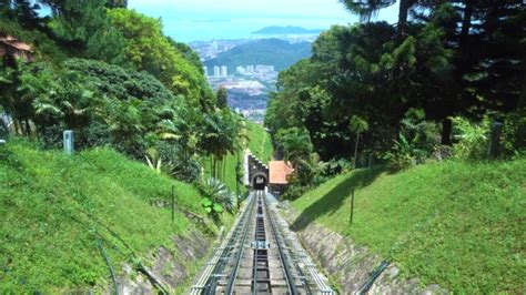 Penang hill (also known as bukit bendera in malay) is a former colonial station built by the british during their occupation in malaysia. Ride On Cable Car Road On Penang Hill, Georgetown ...