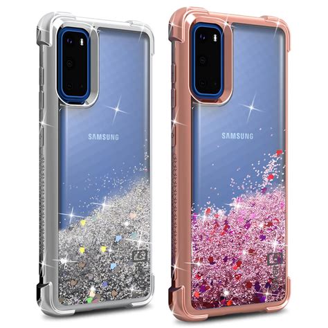 Coveron Samsung Galaxy S20 Plus Ultra Liquid Glitter Phone Case