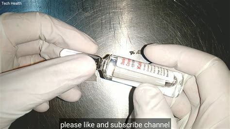 How To Open An Ampule How To Open A Glass Ampoule The Right Way