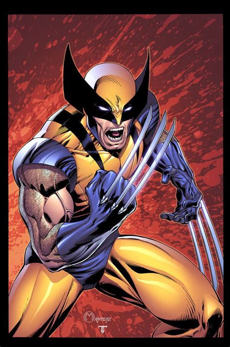 Wolverine Superhéroes Marvel Caricaturas Divertidas Marvel Cómics