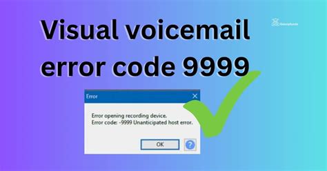 Visual Voicemail Error Code Gossipfunda