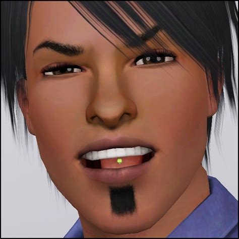 Mod The Sims Tourniquet ~ Tongue Piercing For Both Genders