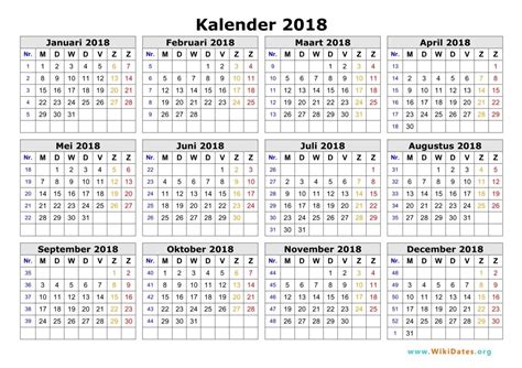 Kalender 2018 Kostenlose Bilder