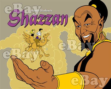New Extra Large Shazzan Poster Print Hanna Barbera