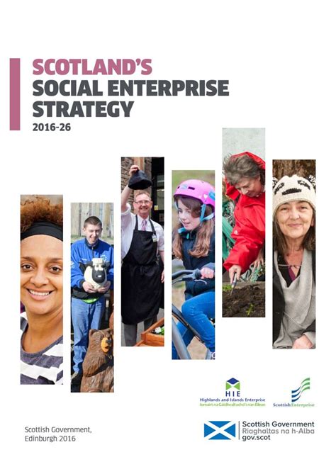 A Ten Year National Social Enterprise Strategy Which Sets Out Our