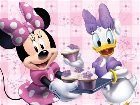 Minnie Mouse And Daisy Duck Minnie E Margarida Festa Minnie