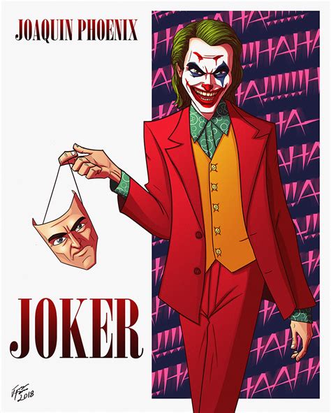 Joaquin Phoenix As The Joker By Jonathanserrot On Deviantart