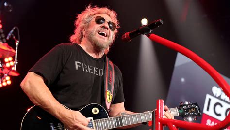 Sammy Hagar Says I Can T Drive Is A Protest Song Iheart